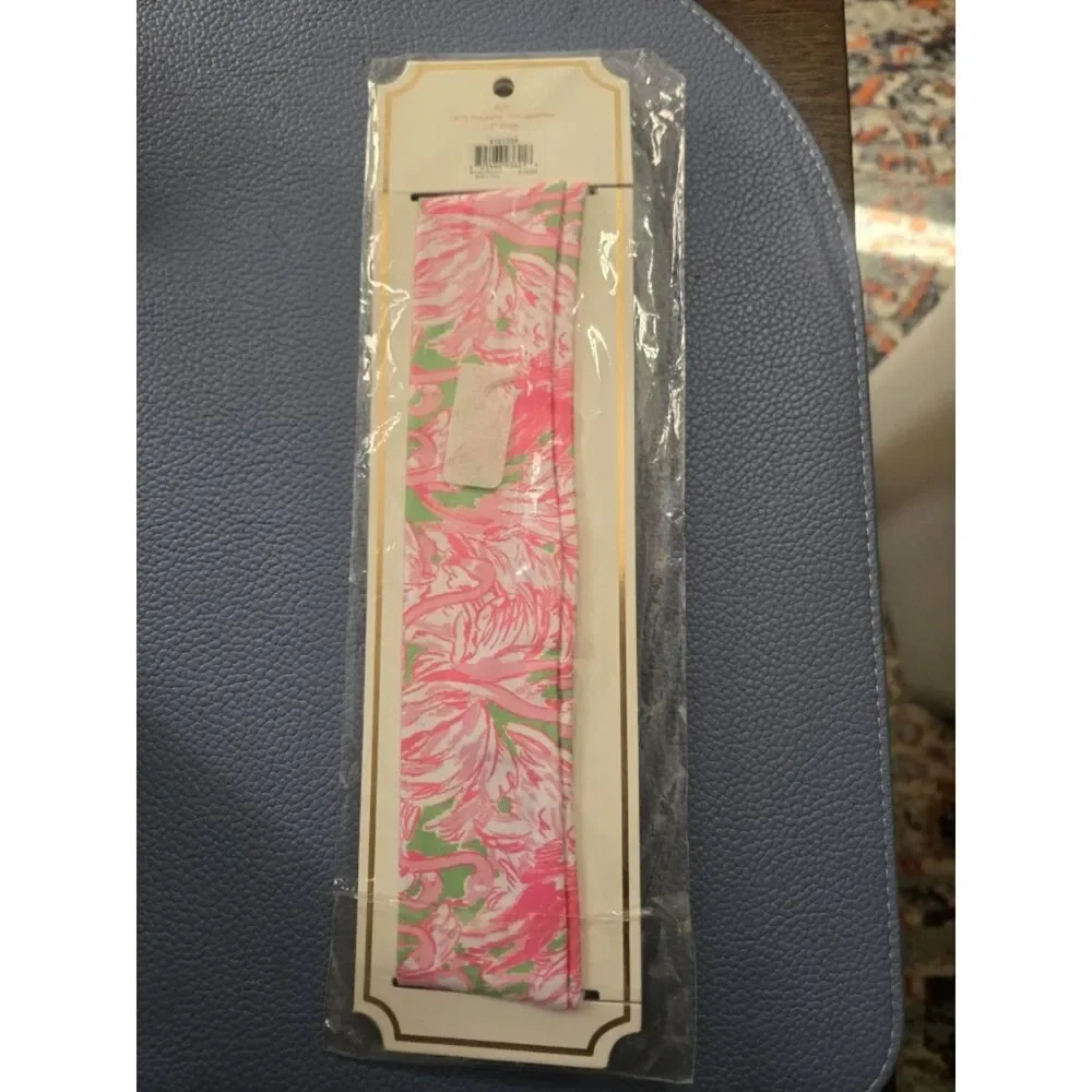 Lilly Pulitzer - NEW Pink Colony Headband  - Stretch Hair Accessory